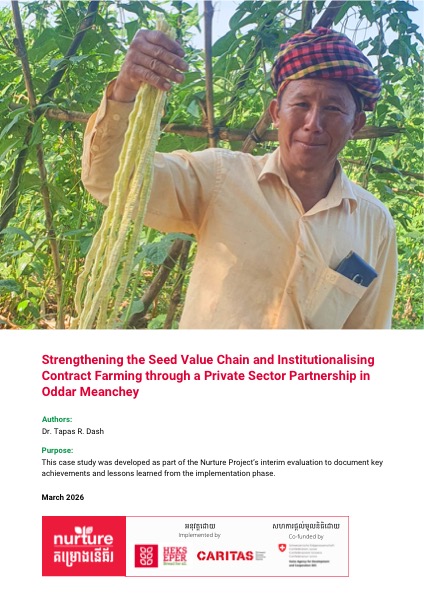 Cover – Seed Value Chain and Contract Farming in OMC